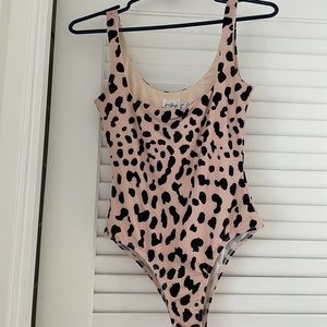 Princess Polly Leopard Print Bodysuit